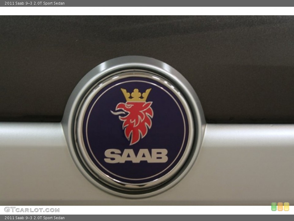 2011 Saab 9-3 Badges and Logos