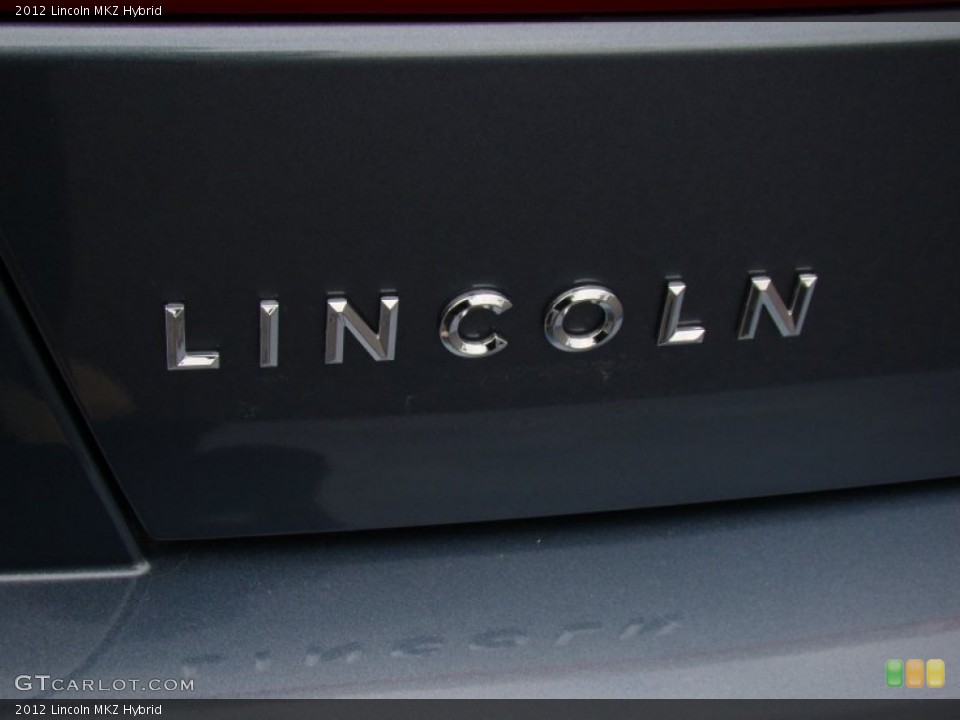 2012 Lincoln MKZ Custom Badge and Logo Photo #73275378