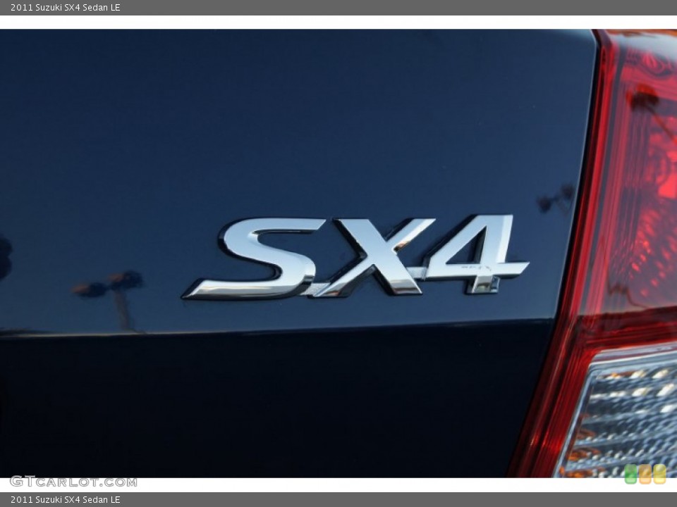 2011 Suzuki SX4 Badges and Logos