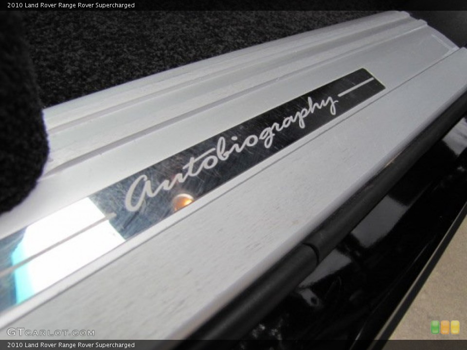 2010 Land Rover Range Rover Badges and Logos