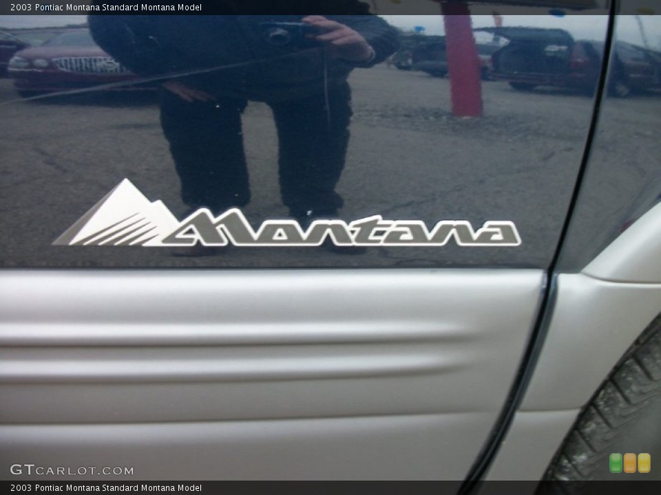 2003 Pontiac Montana Badges and Logos
