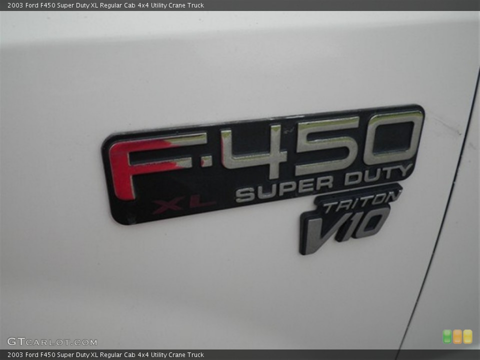 2003 Ford F450 Super Duty Badges and Logos