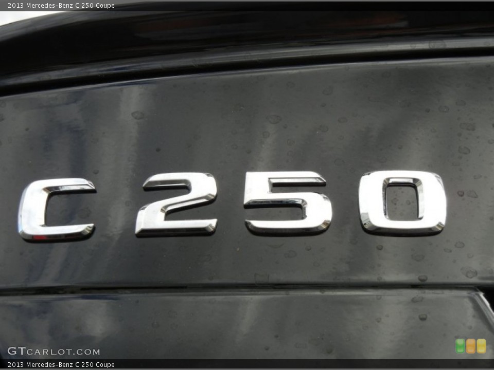2013 Mercedes-Benz C Badges and Logos