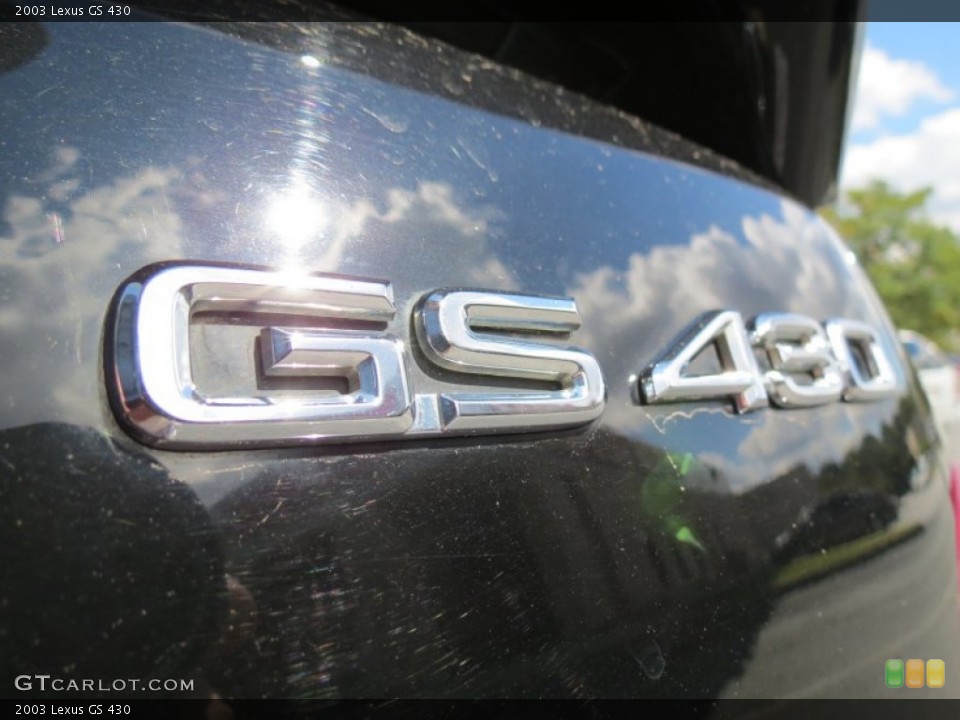 2003 Lexus GS Custom Badge and Logo Photo #74425132