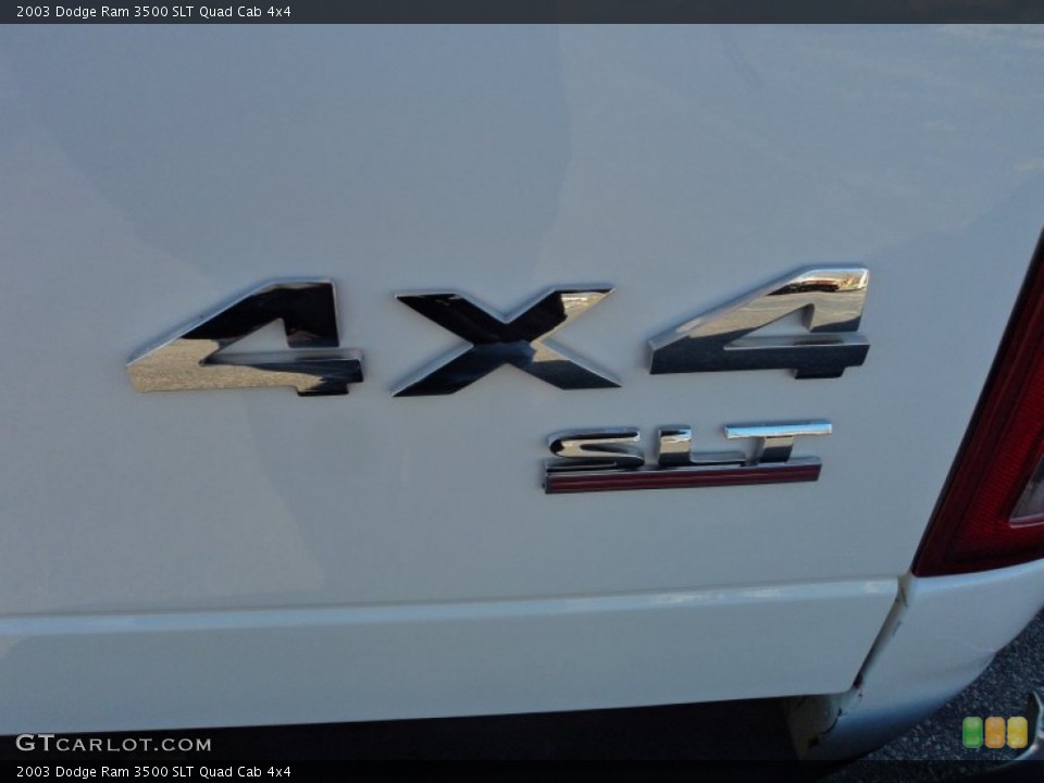2003 Dodge Ram 3500 Custom Badge and Logo Photo #74658285