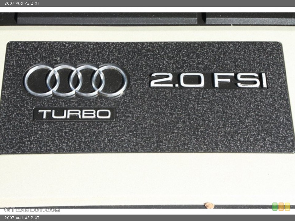 2007 Audi A3 Badges and Logos