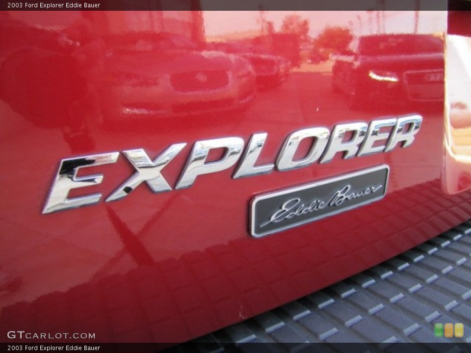 2003 Ford Explorer Badges and Logos