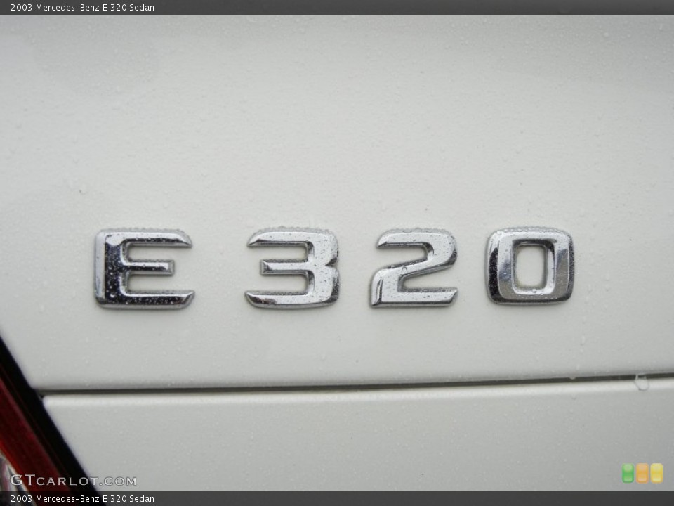 2003 Mercedes-Benz E Badges and Logos