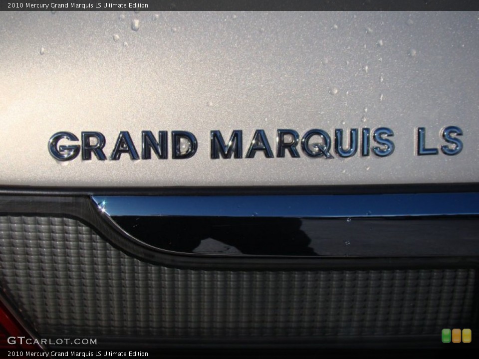 2010 Mercury Grand Marquis Badges and Logos