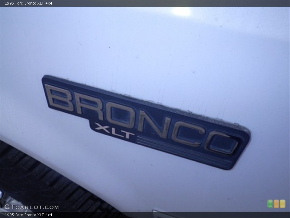 1995 Ford Bronco Badges and Logos