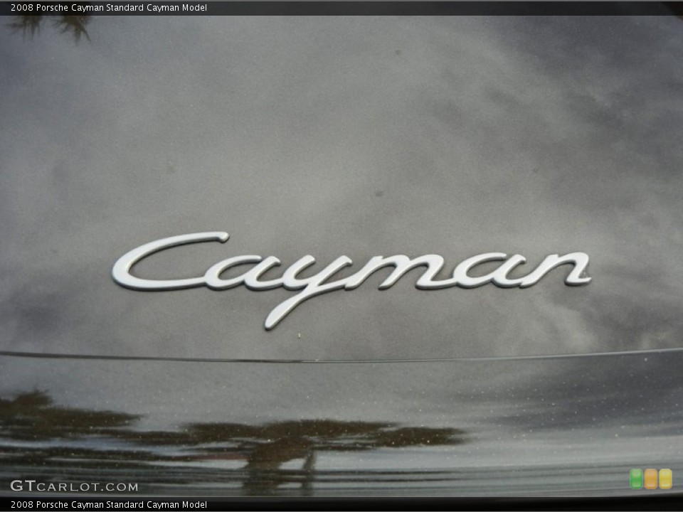 2008 Porsche Cayman Badges and Logos