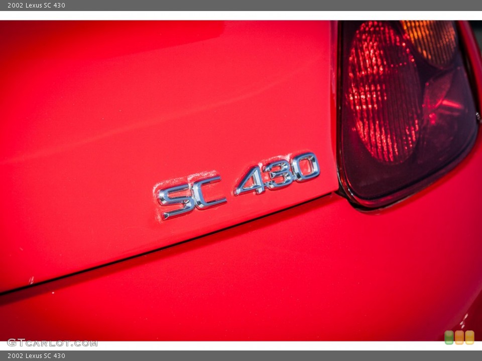 2002 Lexus SC Custom Badge and Logo Photo #76295201