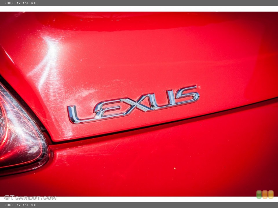 2002 Lexus SC Custom Badge and Logo Photo #76295873