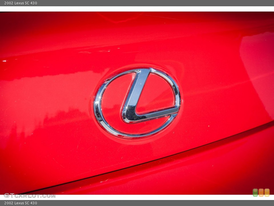 2002 Lexus SC Custom Badge and Logo Photo #76295912