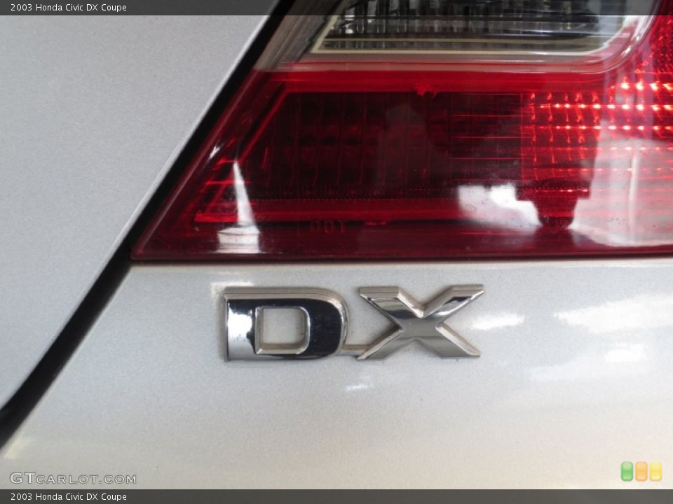 2003 Honda Civic Badges and Logos