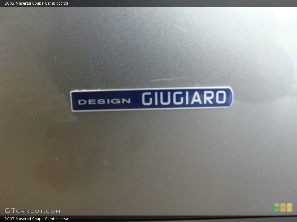 2003 Maserati Coupe Badges and Logos