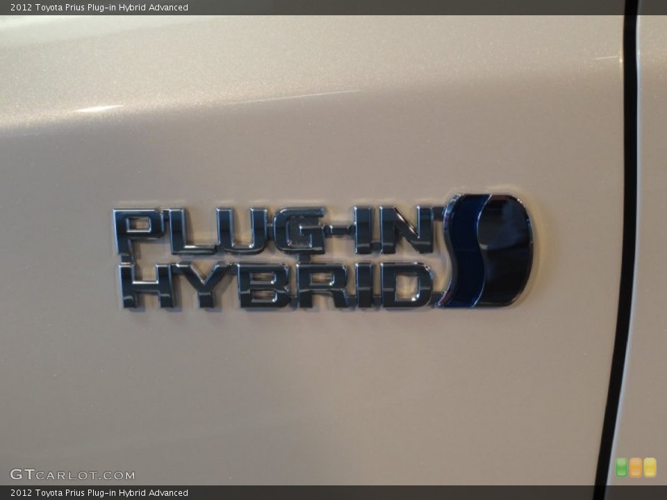 2012 Toyota Prius Plug-in Badges and Logos