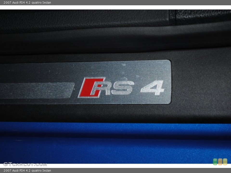 2007 Audi RS4 Badges and Logos