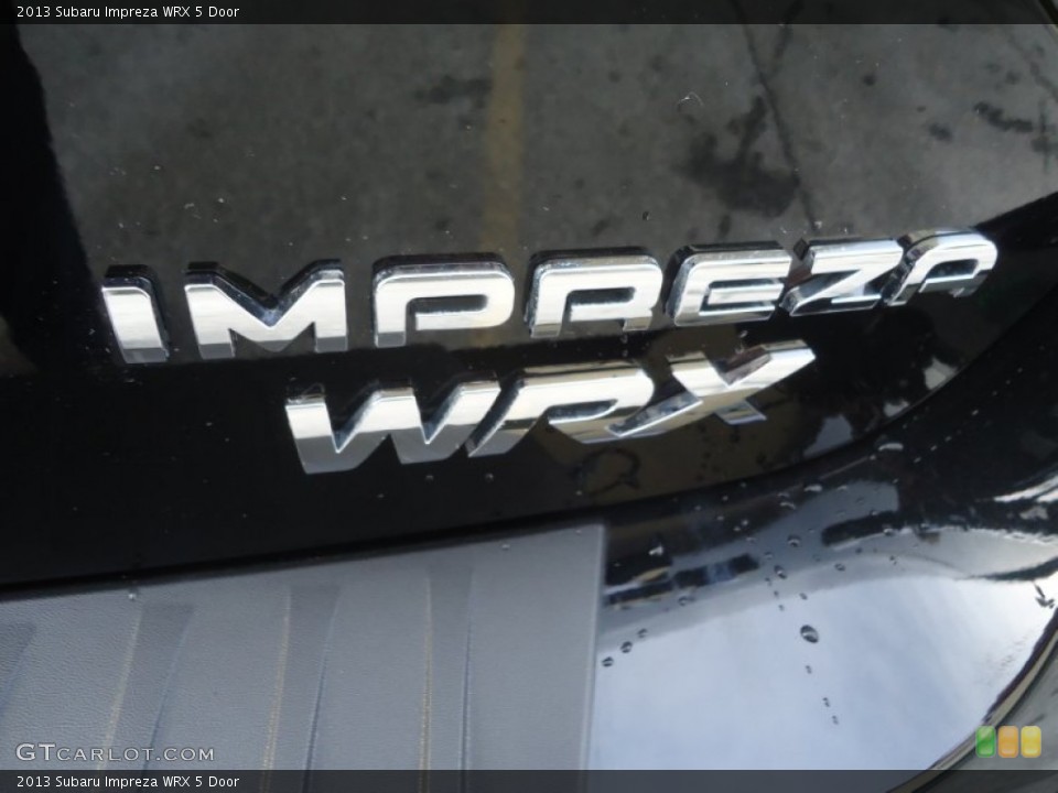 2013 Subaru Impreza Badges and Logos