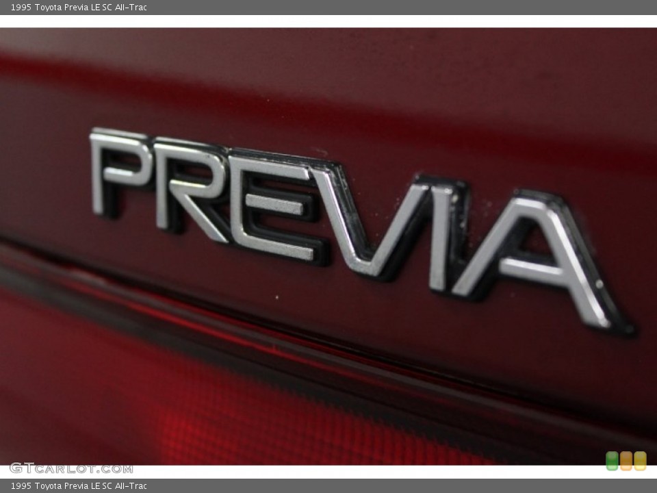 1995 Toyota Previa Custom Badge and Logo Photo #76840131