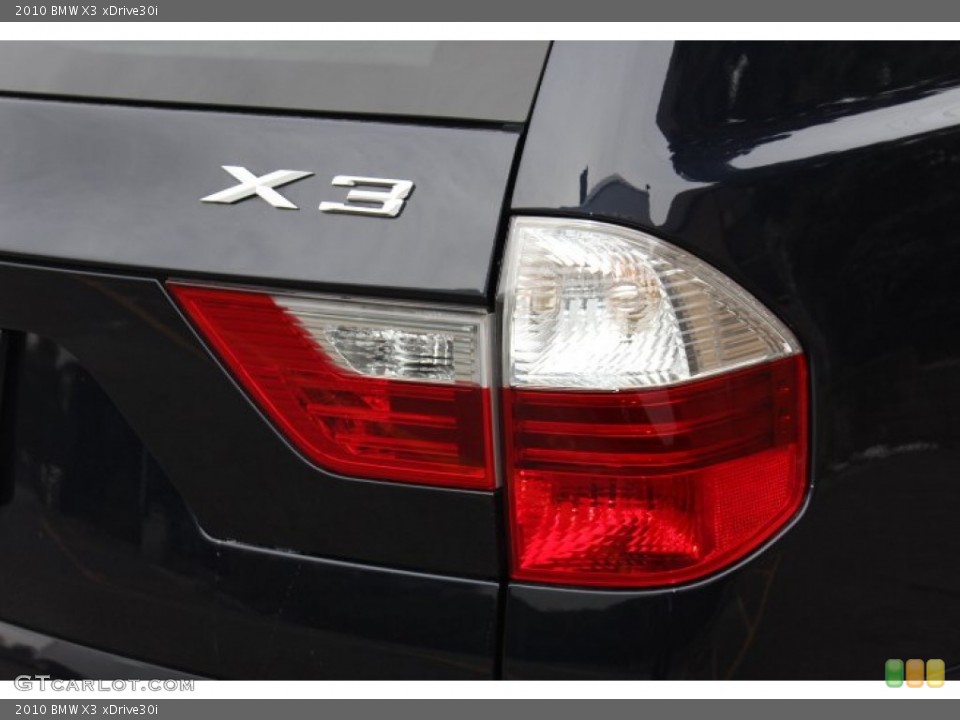2010 BMW X3 Badges and Logos