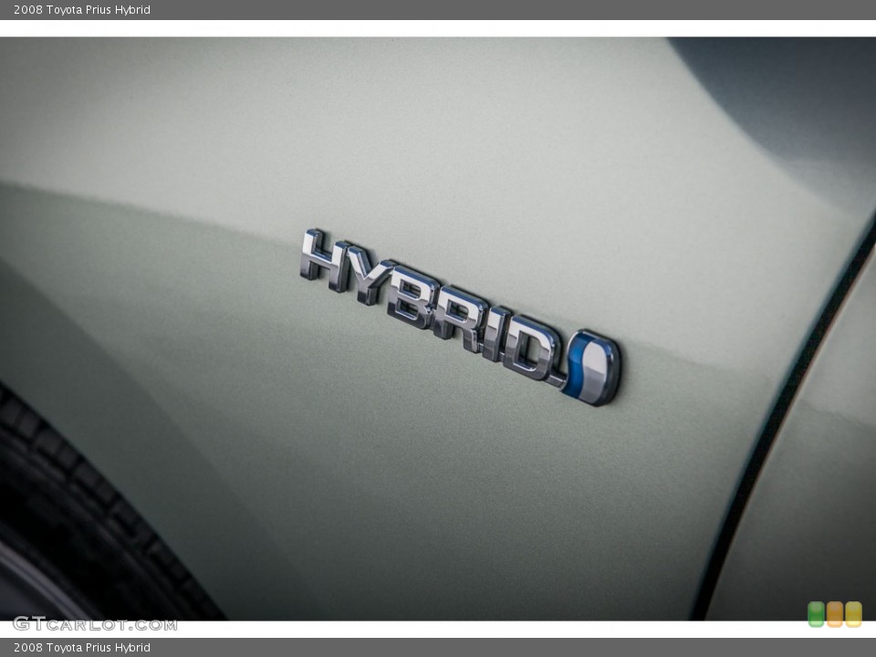 2008 Toyota Prius Badges and Logos