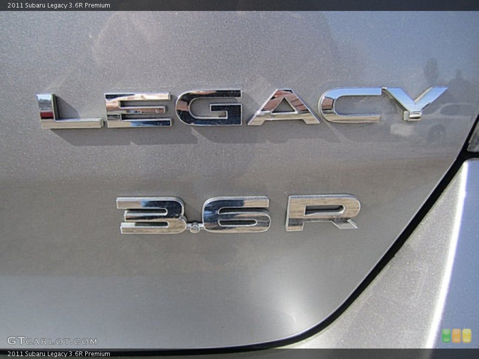 2011 Subaru Legacy Badges and Logos