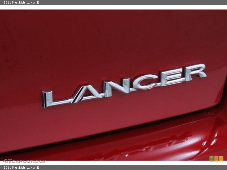 2011 Mitsubishi Lancer Badges and Logos