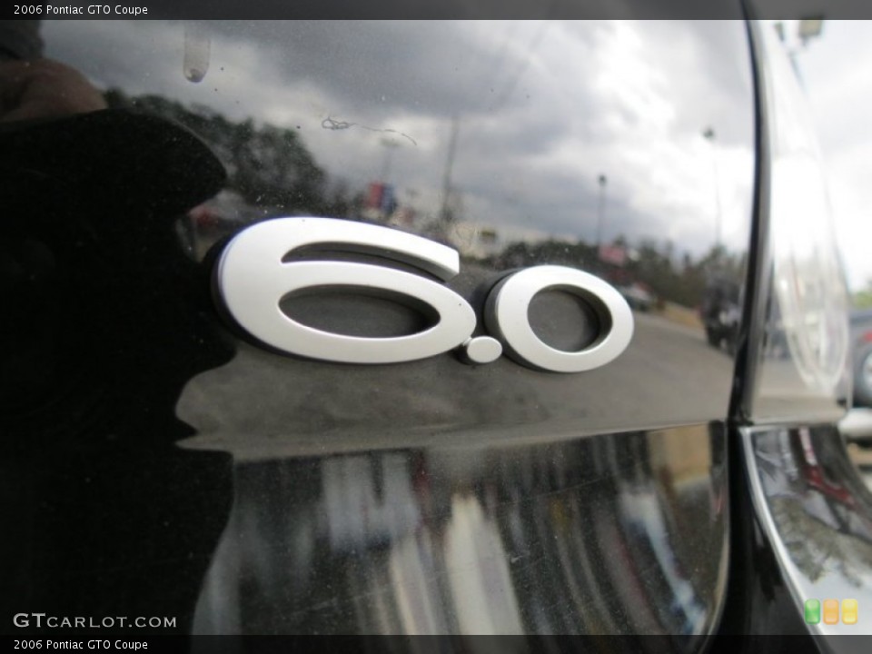 2006 Pontiac GTO Badges and Logos