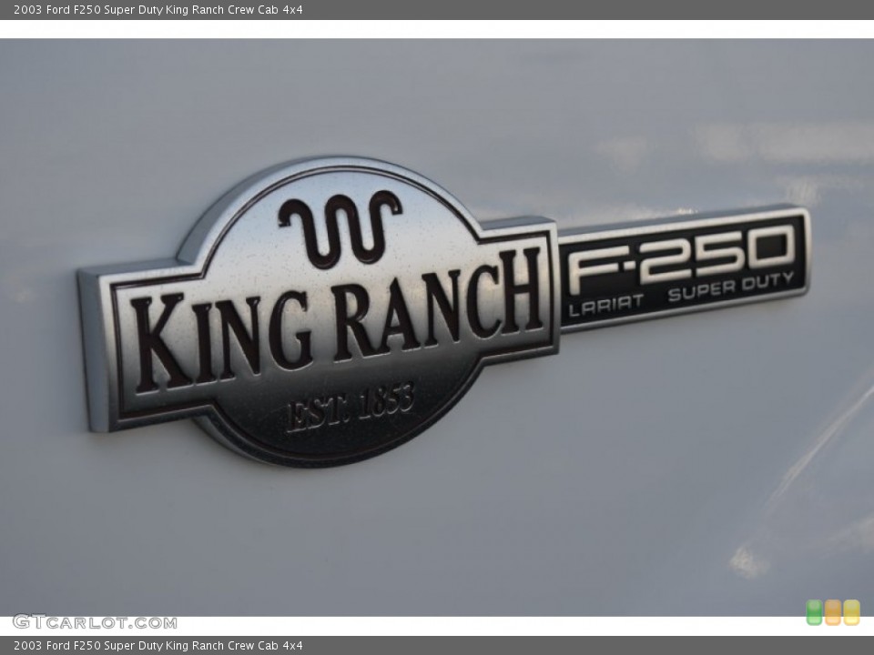 2003 Ford F250 Super Duty Custom Badge and Logo Photo #78087161