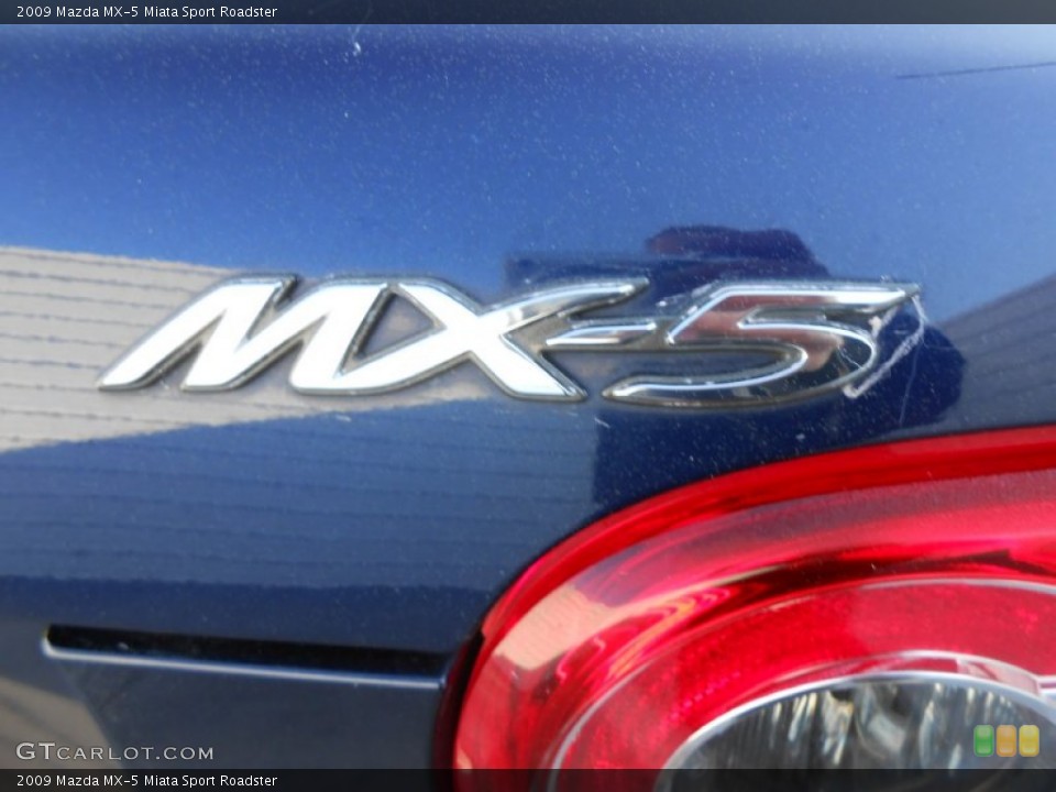 2009 Mazda MX-5 Miata Badges and Logos