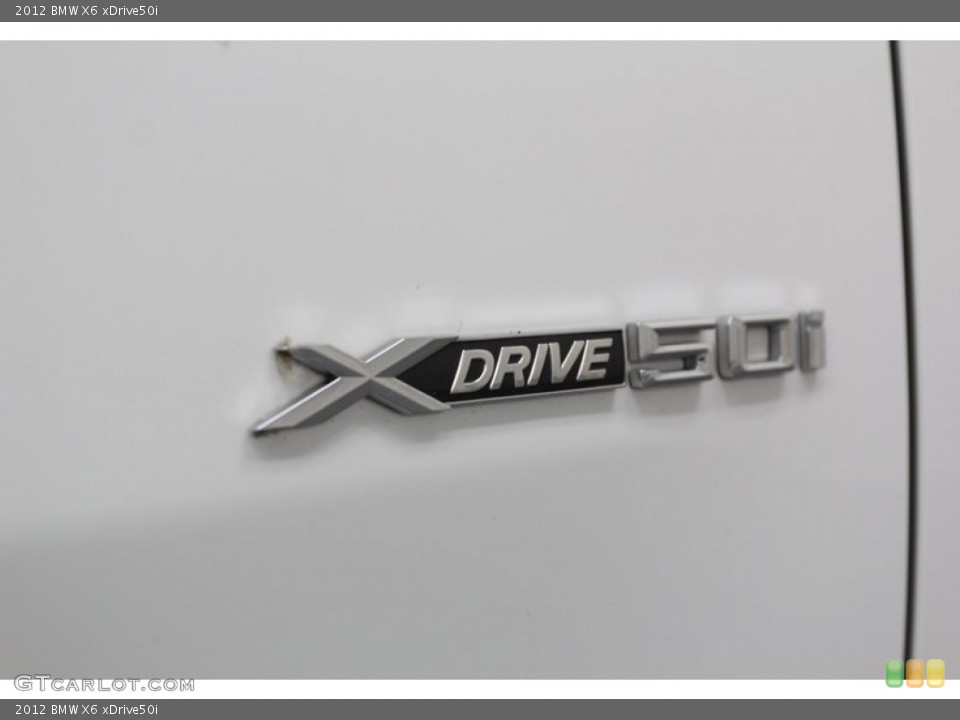 2012 BMW X6 Badges and Logos