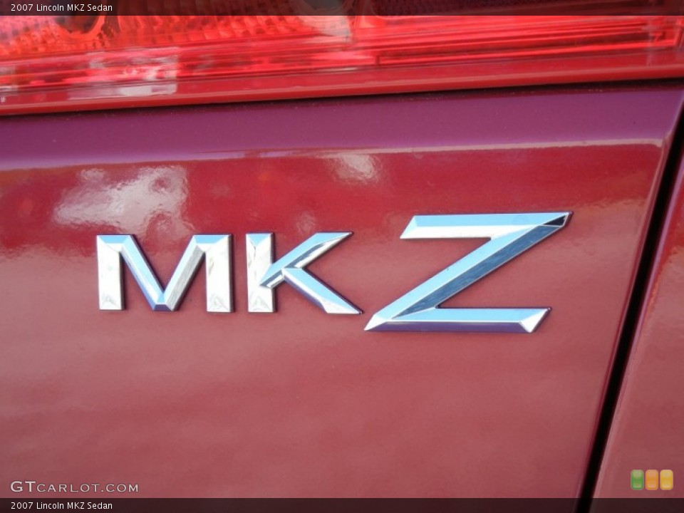 2007 Lincoln MKZ Badges and Logos