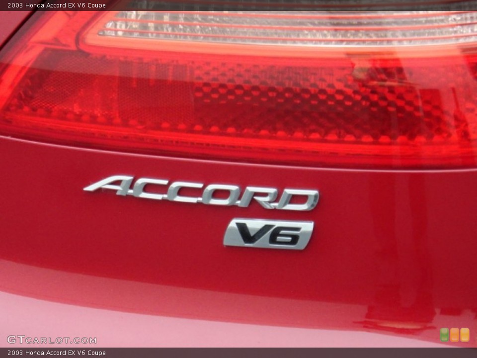 2003 Honda Accord Badges and Logos