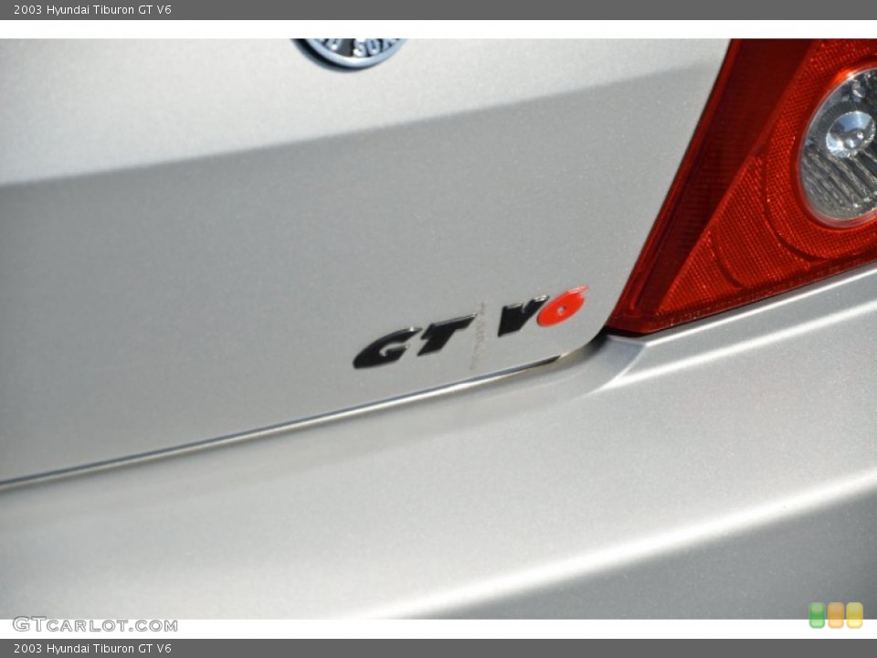 2003 Hyundai Tiburon Badges and Logos