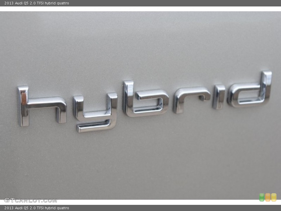2013 Audi Q5 Badges and Logos