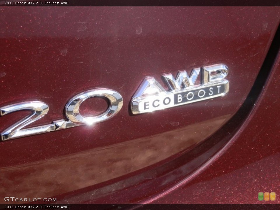 2013 Lincoln MKZ Badges and Logos