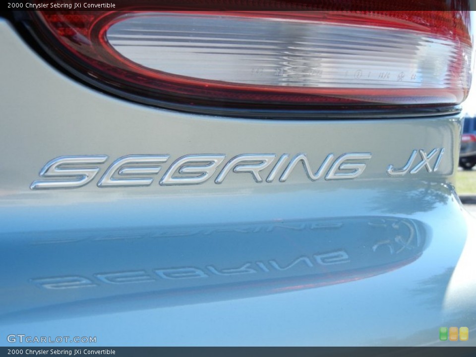 2000 Chrysler Sebring Badges and Logos