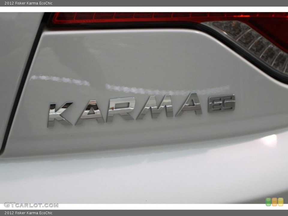 2012 Fisker Karma Badges and Logos