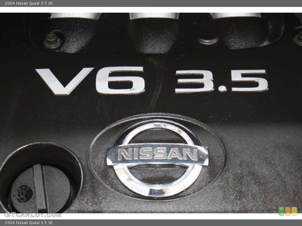 2004 Nissan Quest Badges and Logos