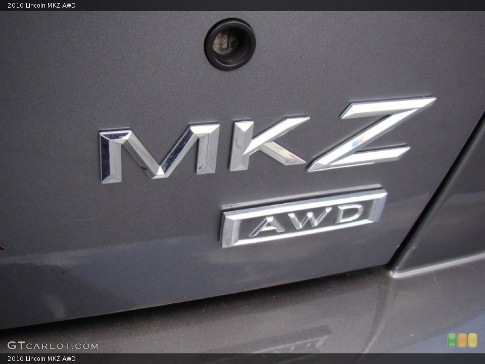 2010 Lincoln MKZ Badges and Logos