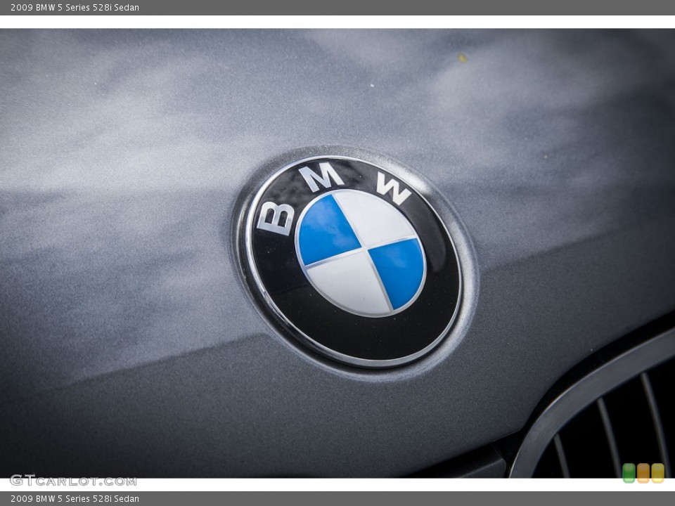2009 BMW 5 Series Badges and Logos