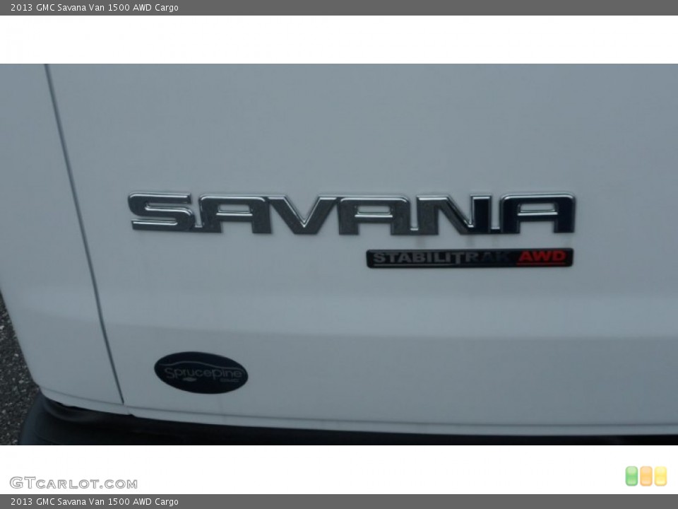 2013 GMC Savana Van Badges and Logos
