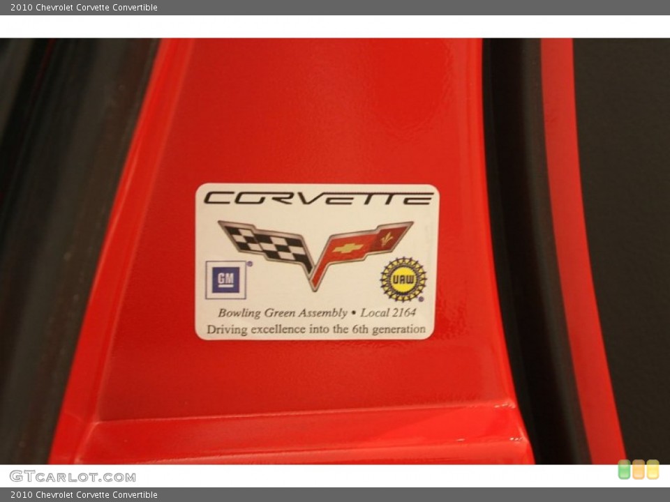 2010 Chevrolet Corvette Custom Badge and Logo Photo #79967099