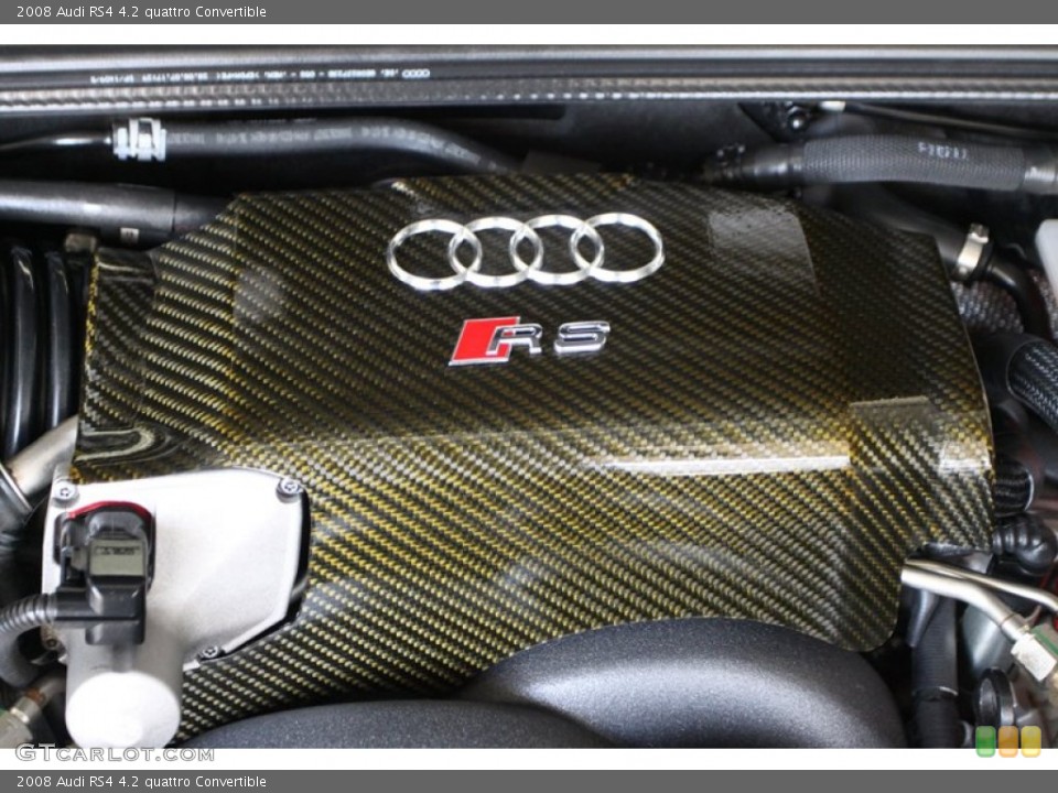 2008 Audi RS4 Badges and Logos