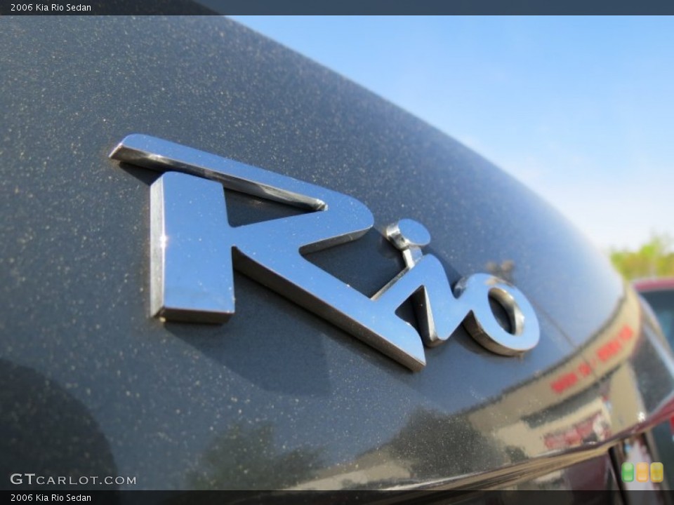 2006 Kia Rio Badges and Logos