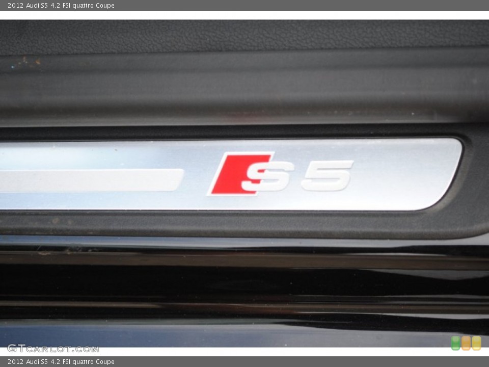 2012 Audi S5 Badges and Logos