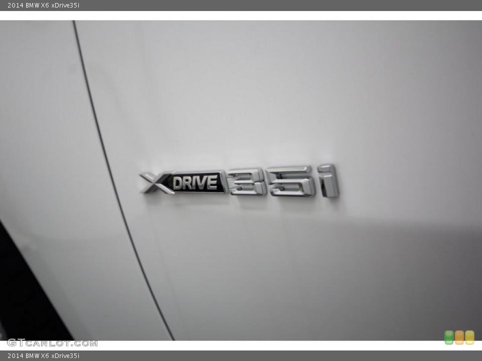 2014 BMW X6 Badges and Logos