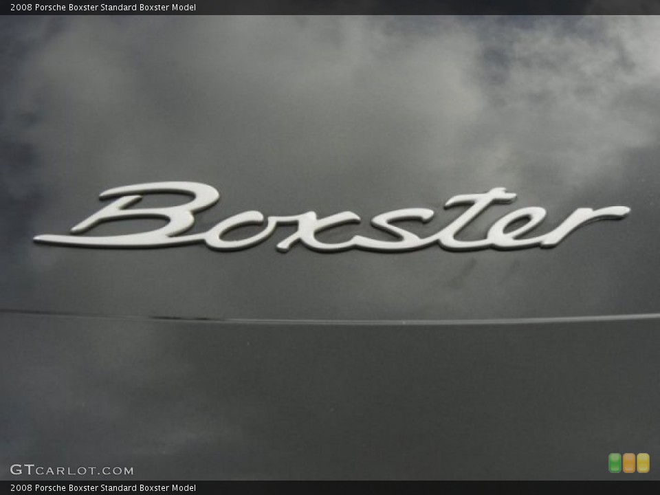 2008 Porsche Boxster Badges and Logos