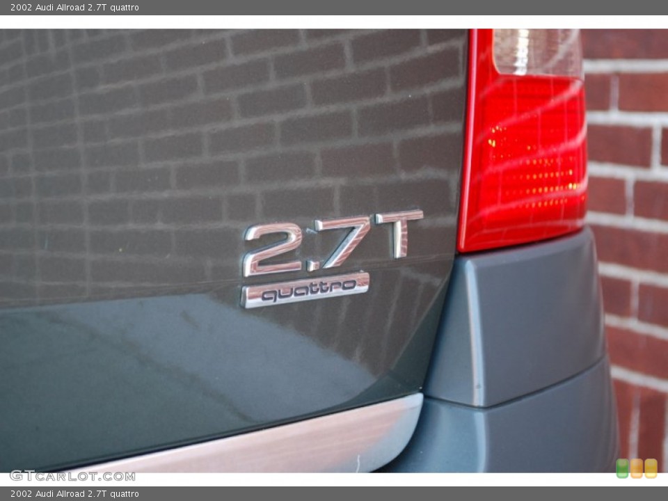 2002 Audi Allroad Badges and Logos